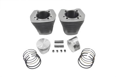 V-Twin Manufacturing 88 Evolution Big Bore Cylinder Kit Silver - additional view 3