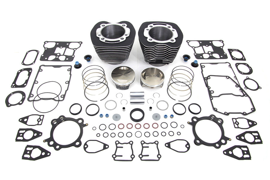 V-Twin Manufacturing 110 CI Cylinder Kit Black - additional view 2