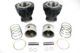 V-Twin Manufacturing Replica 74 Knucklehead Cylinder Kit Black - additional view 2
