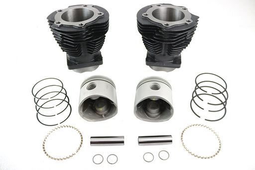 V-Twin Manufacturing Replica 74 Knucklehead Cylinder Kit Black - additional view 2