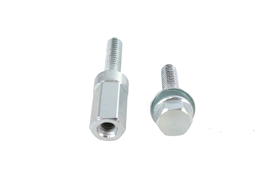 V-Twin Manufacturing M8 Lower Rocker Cover Screw Standard Set Zinc Plated - additional view 4