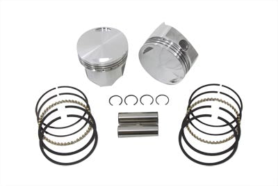 V-Twin Manufacturing 3-5/8 Piston Set Standard Size