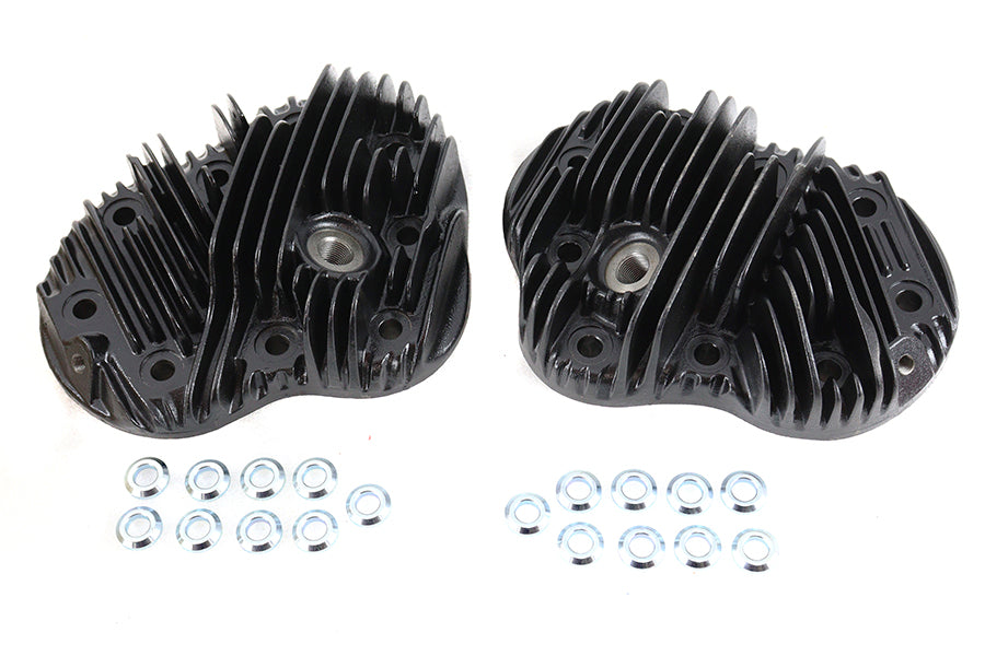 V-Twin Manufacturing Raw Iron Cylinder Head Set - additional view 4