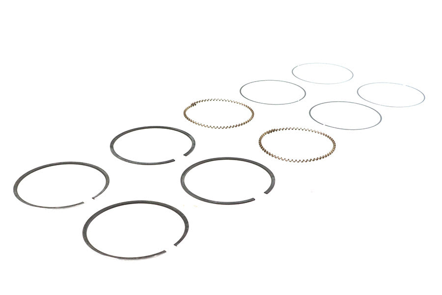 Rowe 88 Twin Cam Moly Piston Ring Set.005 Oversize - additional view 2