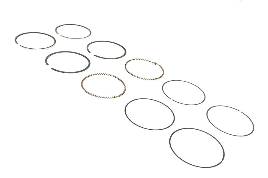 Rowe 88 Twin Cam Moly Piston Ring Set.005 Oversize - additional view 3