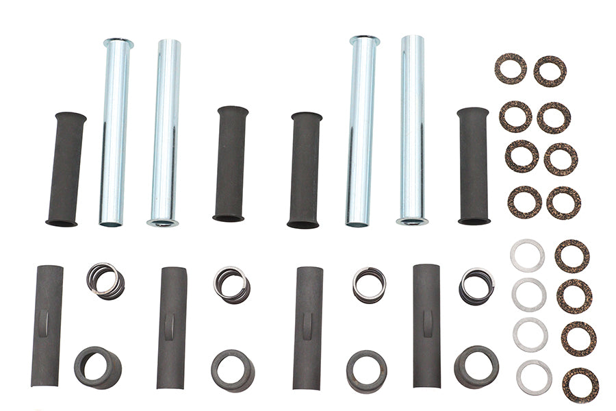 Colony Knucklehead Pushrod Cover Kit Parkerized - additional view 2
