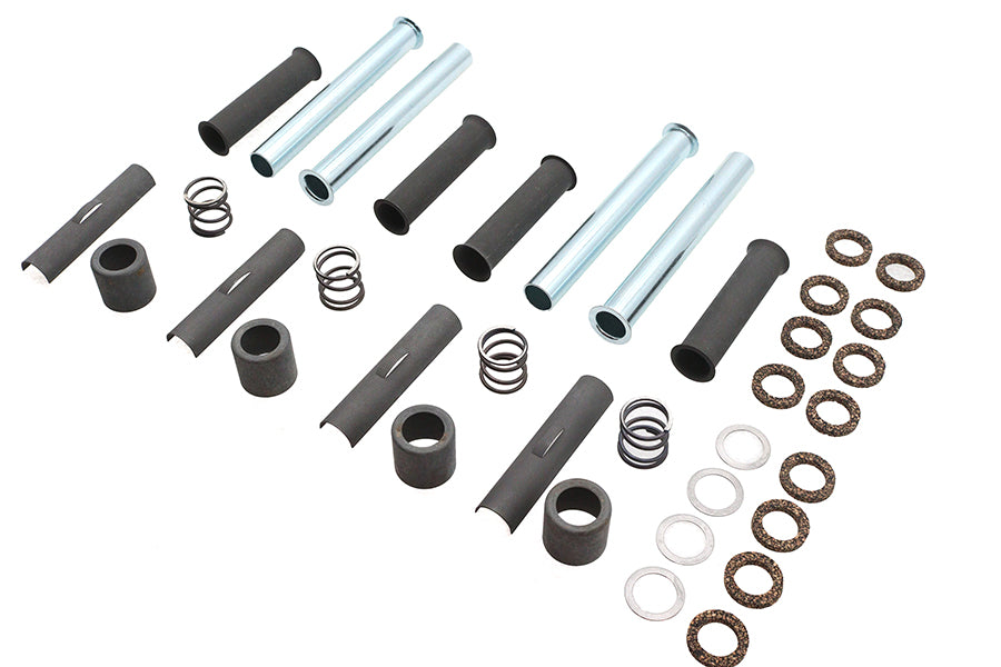 Colony Knucklehead Pushrod Cover Kit Parkerized - additional view 3