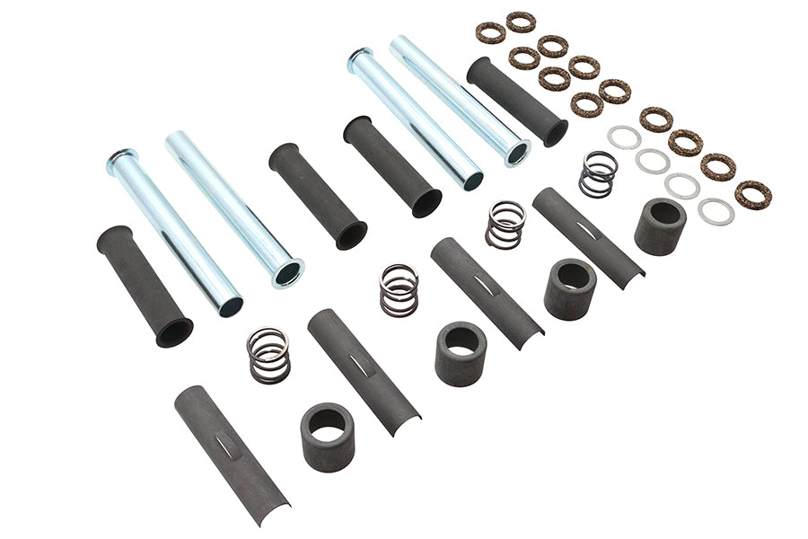 Colony Knucklehead Pushrod Cover Kit Parkerized - additional view 4