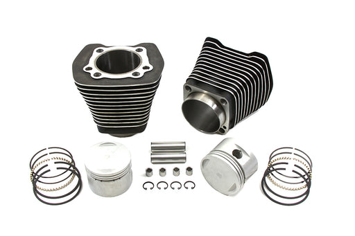 V-Twin Manufacturing Evolution Cylinder and Piston Kit Black - additional view 2