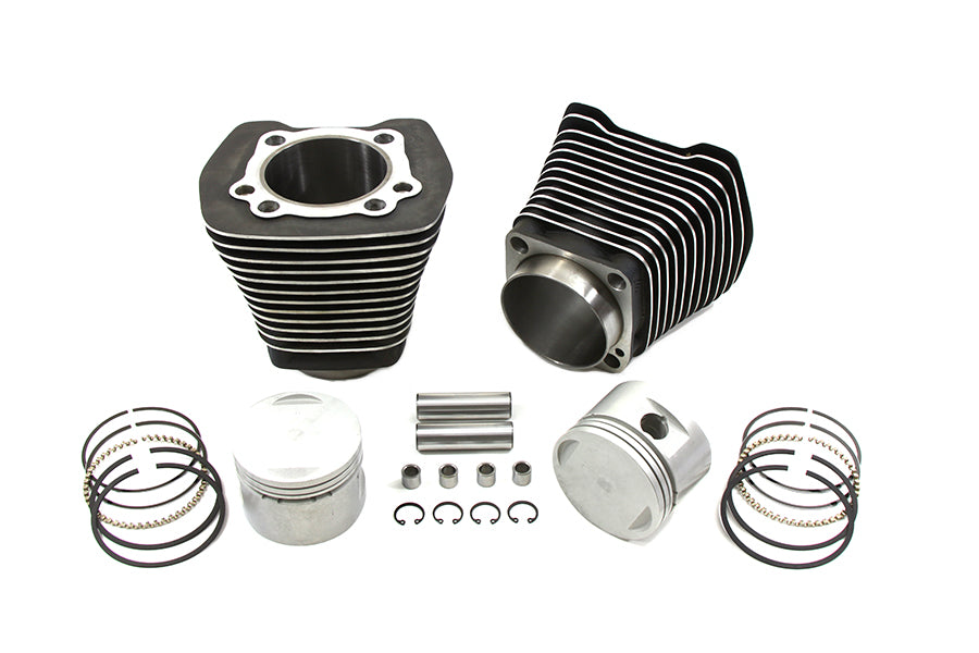 V-Twin Manufacturing Evolution Cylinder and Piston Kit Black - additional view 2