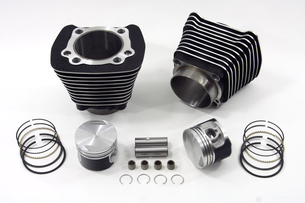V-Twin Manufacturing XL 1200cc Cylinder and Piston Kit Black - additional view 2