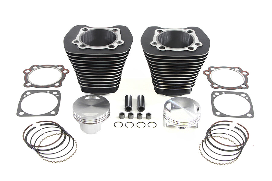 V-Twin Manufacturing 93.4 Evolution Cylinder Kit Black