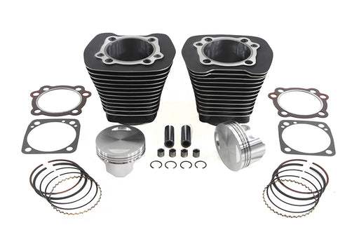 V-Twin Manufacturing 93.4 Evolution Cylinder Kit Black - additional view 2