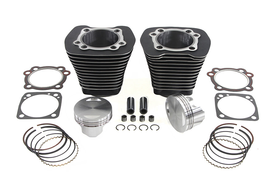 V-Twin Manufacturing 93.4 Evolution Cylinder Kit Black - additional view 2