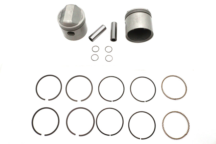 V-Twin Manufacturing Replica 900cc 3 Piston Set.030 Oversize - additional view 2
