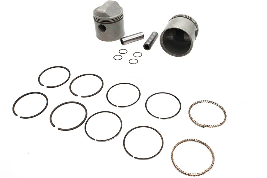 V-Twin Manufacturing Replica 900cc 3 Piston Set.070 Oversize - additional view 4
