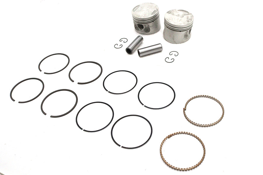V-Twin Manufacturing Replica 883cc 3 Piston Set.005 Oversize - additional view 3