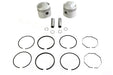 V-Twin Manufacturing Replica 74 Overhead Valve 3-7/16" Piston Set Standard Size