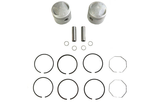 V-Twin Manufacturing Replica 74 Overhead Valve 3-7/16" Piston Set.050 Oversize - additional view 2