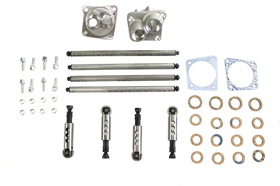 V-Twin Manufacturing Solid Panhead Tappet and Pushrod Kit - additional view 2