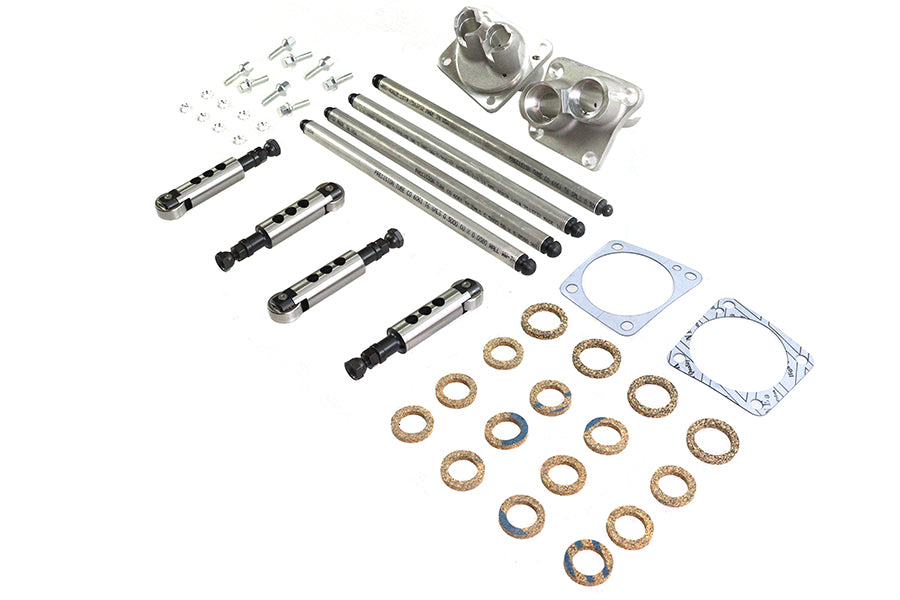 V-Twin Manufacturing Solid Panhead Tappet and Pushrod Kit - additional view 3
