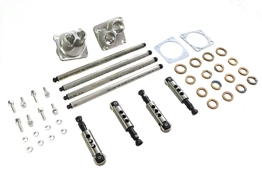 V-Twin Manufacturing Solid Panhead Tappet and Pushrod Kit - additional view 4