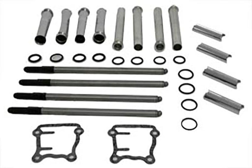 S&S Cycle Adjustable Pushrod and Cover Kit