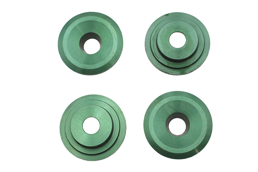 Kibblewhite Green Top Valve Spring Collar Set
