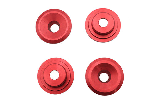Kibblewhite Red Top Valve Spring Collar Set