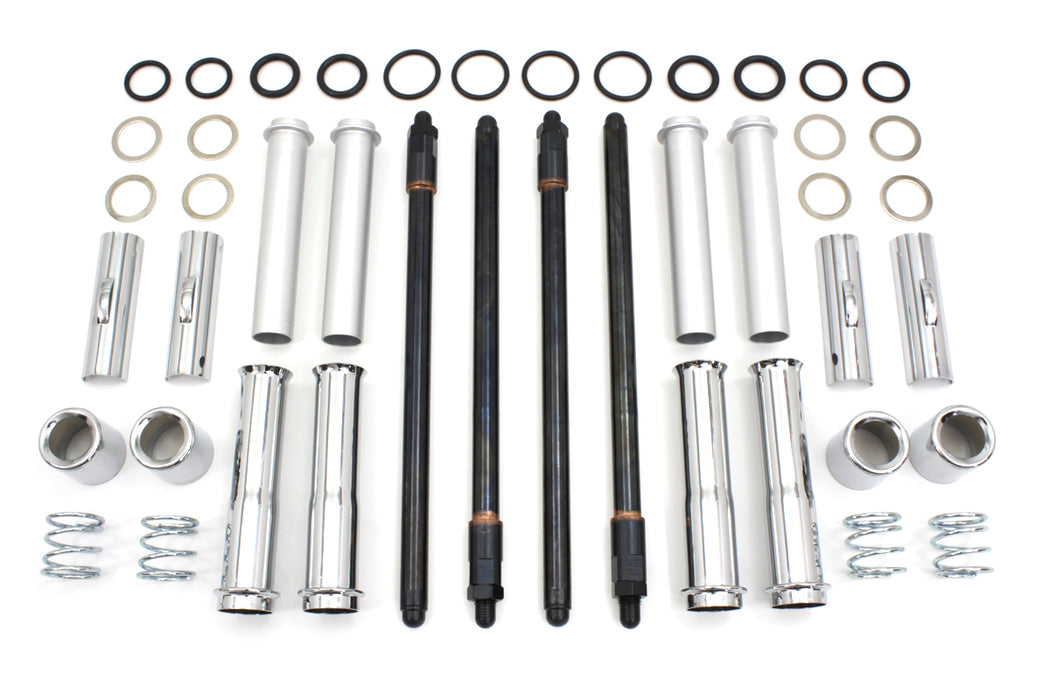 V-Twin Manufacturing TC-88 Adjustable Pushrod and Cover Kit