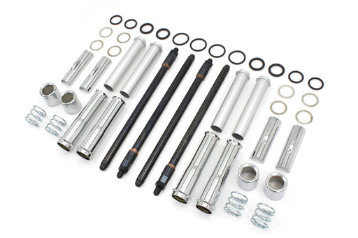 V-Twin Manufacturing TC-88 Adjustable Pushrod and Cover Kit - additional view 2