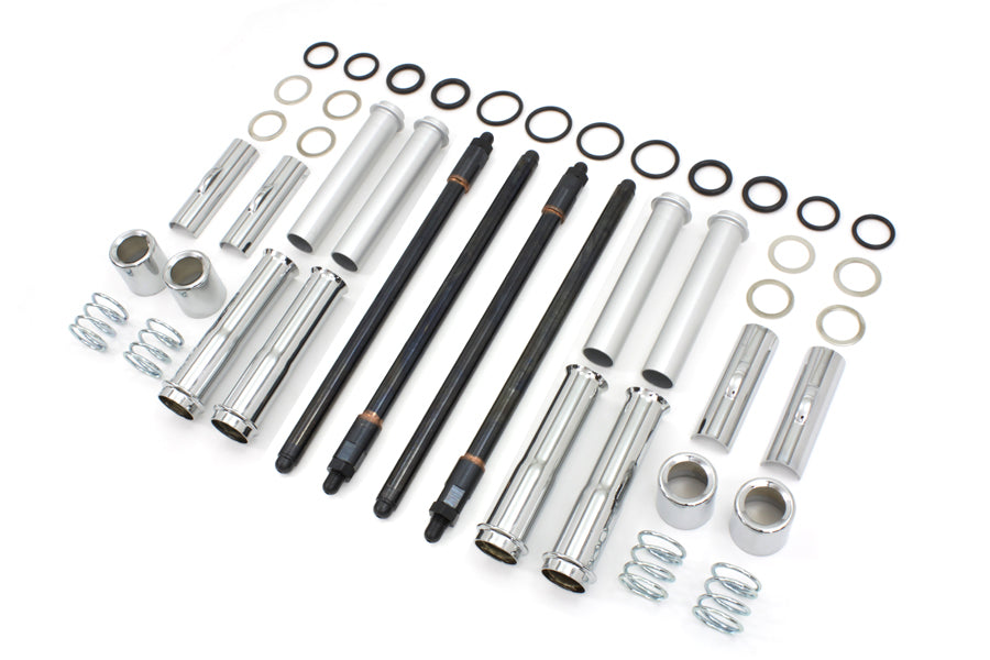 V-Twin Manufacturing TC-88 Adjustable Pushrod and Cover Kit - additional view 2