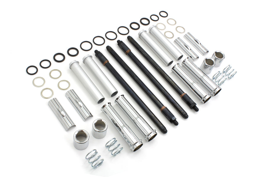 V-Twin Manufacturing TC-88 Adjustable Pushrod and Cover Kit - additional view 3