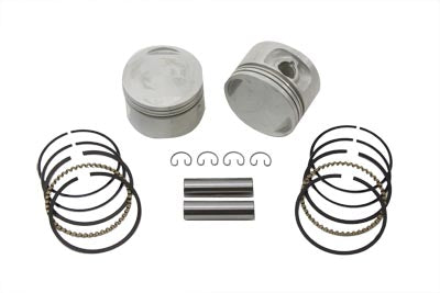 V-Twin Manufacturing Replica 1200cc Piston Set.005 Oversize