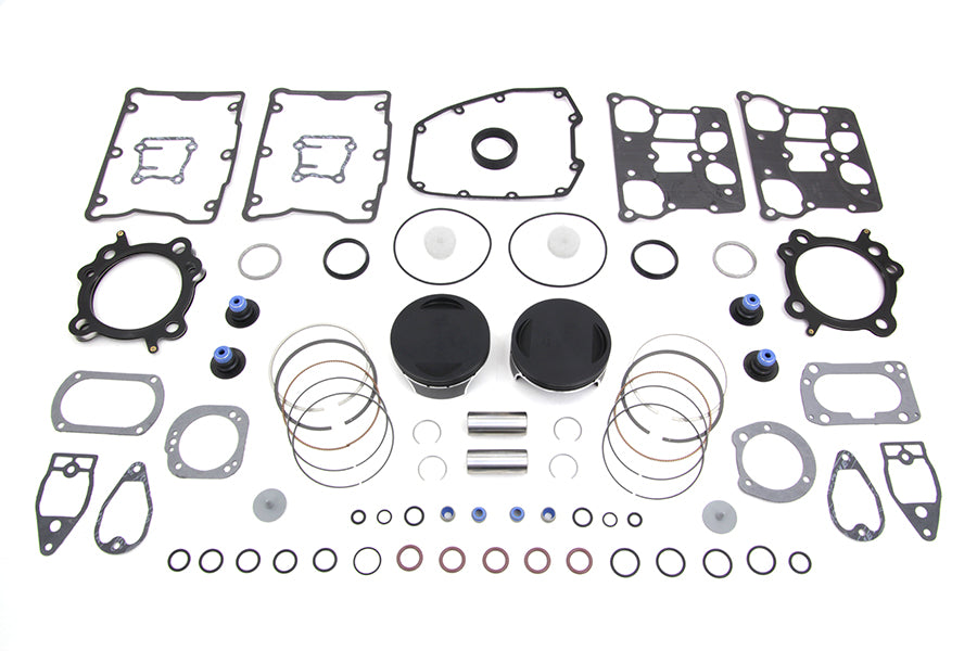 Wiseco 103 Twin Cam Flat Top Piston Kit Standard