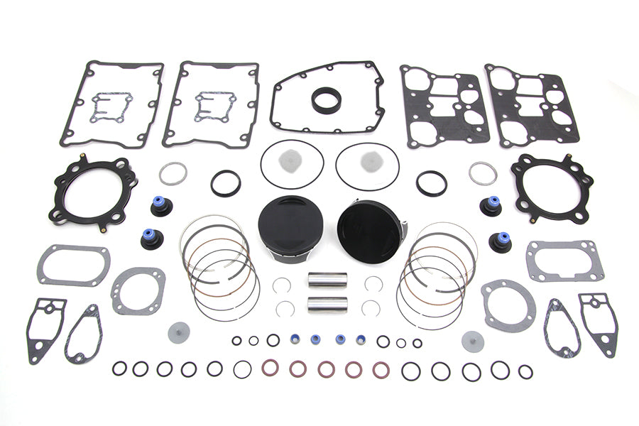 Wiseco 103 Twin Cam Flat Top Piston Kit Standard - additional view 4