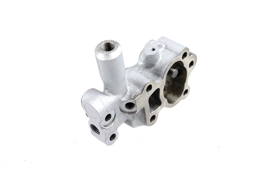 V-Twin Manufacturing Knucklehead Oil Pump Body Silver - additional view 4