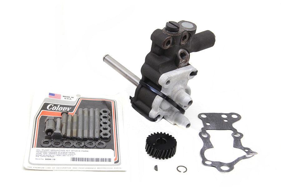V-Twin Manufacturing Knucklehead Oil Pump Assembly - additional view 3