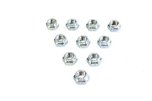 V-Twin Manufacturing Flexloc Nut for Rocker Arm Stud Cadmium - additional view 2