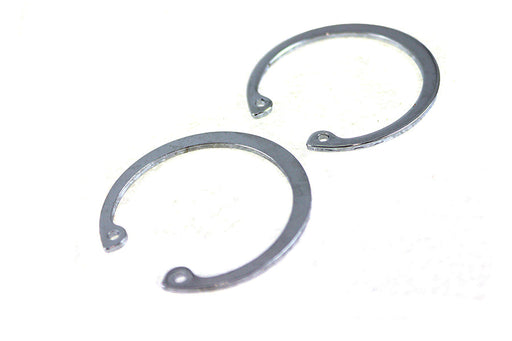 V-Twin Manufacturing Wheel Hub Bearing Snap Ring Set Chrome