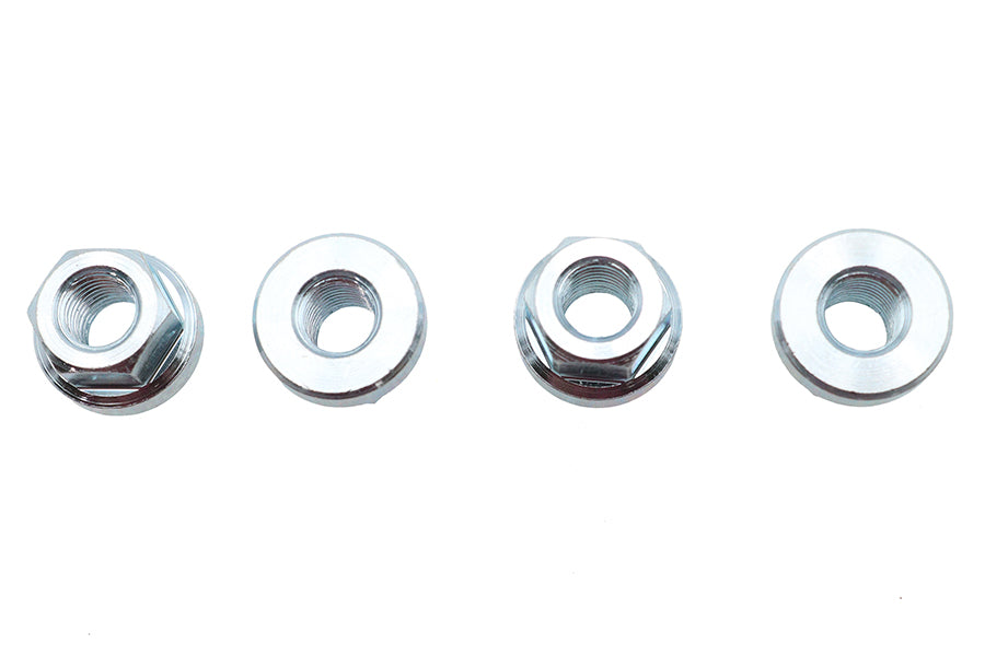 V-Twin Manufacturing Exhaust Stud Flange Nut Zinc - additional view 2