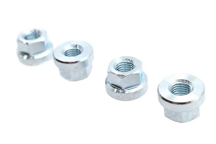 V-Twin Manufacturing Exhaust Stud Flange Nut Zinc - additional view 3