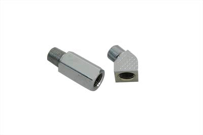 V-Twin Manufacturing Chrome Oil Gauge Fitting