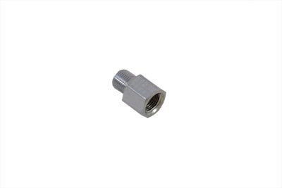 V-Twin Manufacturing Chrome Straight Oil Line Fitting