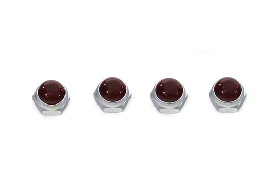 V-Twin Manufacturing Satin Rocker Arm Shaft End Caps