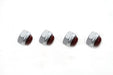 V-Twin Manufacturing Satin Rocker Arm Shaft End Caps - additional view 2