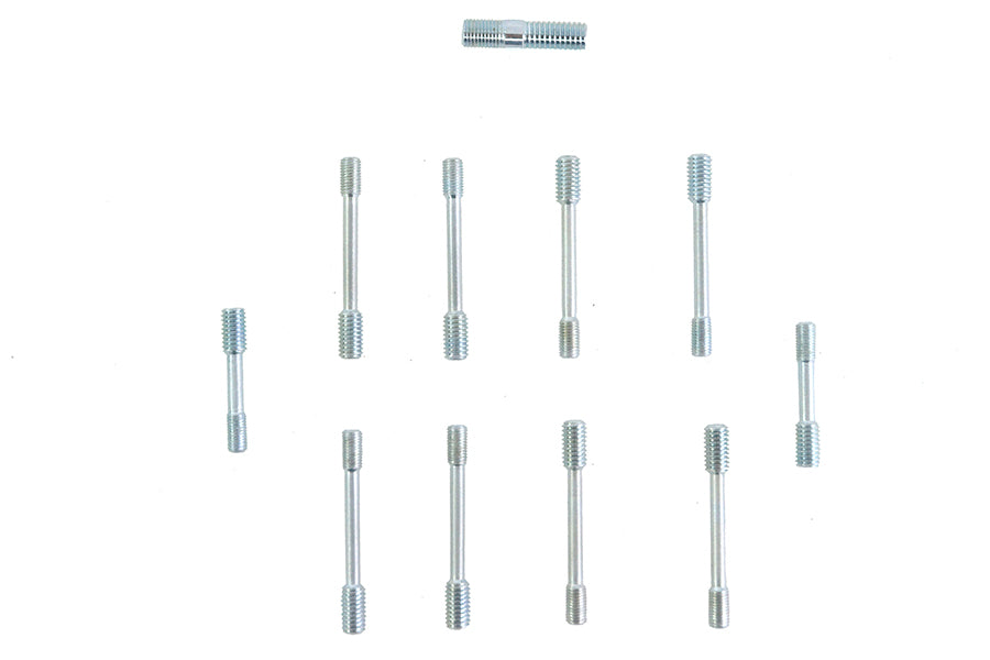 V-Twin Manufacturing Rocker Box Cover Zinc Finish Stud Set - additional view 4