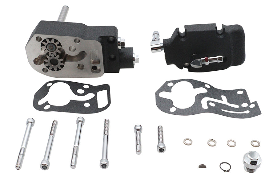 Ultima Ultima Oil Pump Assembly Wrinkle Black