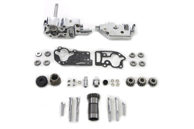 Sifton Chrome Oil Pump Assembly with Breather