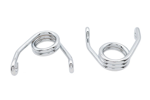 V-Twin Manufacturing Chrome 3-1/2 Hair Pin Spring Set - additional view 2